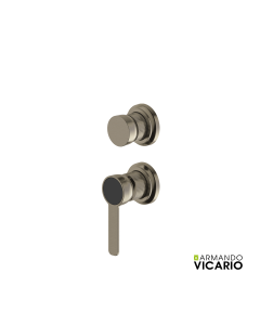 Μίκτης Εντοιχισμού 3 Εξόδων Lumiere Vicario Black Brushed 516053-410