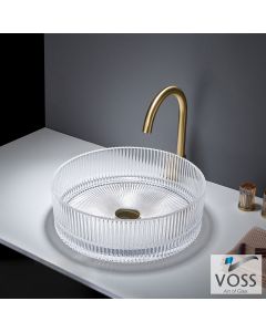 Νιπτήρας Γυάλινος RING-S Φ40 Voss GLass Clear  VL1040-000
