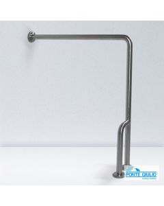 Μπάρα Τοίχου - Δαπέδου 80x87,7 AMEA Inox Matt G56-JCS-38