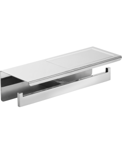 Χαρτοθήκη Διπλή Χρώμιο Bronze Art Genesis 54V1-10