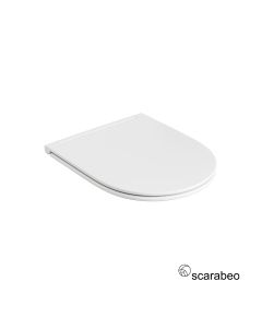 Κάλυμμα Λεκάνης MOON 5520 Slim Soft Close Scarabeo Pearl (White Matt) 5535BS-301