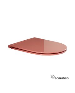 Κάλυμμα Λεκάνης GLAM 5201 Slim Soft Close Scarabeo Peach Glossy 5535BS-820