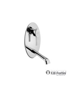 Μπαταρία Νιπτήρα Τοίχου Delizia Frattini Chrome 58035-100