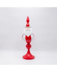 ΑΓΙΟΣ ΒΑΣΙΛΗΣ, CANDY, ΜΕΤΑΛΛΙΚΟΣ, 14x13x45cm Eurolamp 600-47742