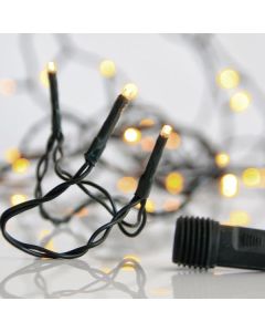 ΣΕΙΡΑ, 300 LED 3mm, 31V ΜΕΤΑΣΧΗΜΑΤΙΣΤΗ, 4 ΕΠΕΚΤΑΣΕΙΣ ΕΩΣ 3 ΣΕΤ, ΠΡΑΣΙΝΟ PVC ΚΑΛΩΔΙΟ, ΘΕΡΜΟ ΛΕΥΚΟ LED ΑΝΑ 5cm, ΠΡΟΕΚΤΑΣΗ ΠΑΡΟΧΗΣ 3m, ΙΡ44 Eurolamp 600-11318