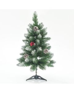 ΔΕΝΤΡΟ ΕΛΑΤΟ ΧΙΟΝΙΣΜΕΝΟ ΜΕ BERRY, 60cm Eurolamp 600-30167