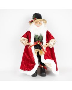 ΑΓΙΟΣ ΒΑΣΙΛΗΣ ΜΕ ΜΑΥΡΟ ΚΑΠΕΛΟ, 66cm Eurolamp 600-46477