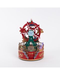 ΡΟΔΑ, ΠΡΑΣΙΝΗ ΚΟΚΚΙΝΗ, ΜΕ ΦΩΣ, ΜΟΥΣΙΚΗ ΚΑΙ ΚΙΝΗΣΗ, ΜΠΑΤΑΡΙΑΣ, 13x13x18.5cm Eurolamp 600-47709