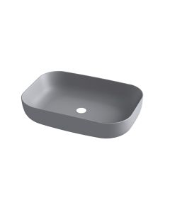 Olympia Metamorfosis 42600 Gray matt - Νιπτήρας Επικαθήμενος χωρίς βαλβίδα 1000002671-60106