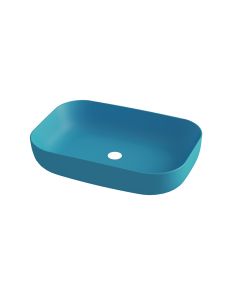 Olympia Metamorfosis 42600 Turquoise matt - Νιπτήρας Επικαθήμενος χωρίς βαλβίδα 1000002673-60108
