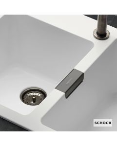 Βαλβίδα με Υπερχείλιση για Νεροχύτη Γρανίτη Schock 15290 Gunmetal  629345-411