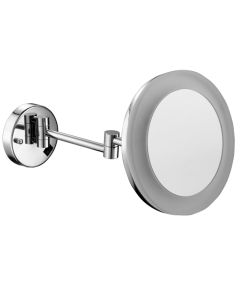 Μεγενθυτικός Καθρέφτης Led Χρώμιο Bronze Art Μεγενθυτικοί 67H7-10-P