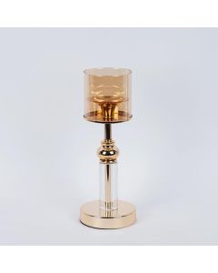 ΚΗΡΟΠΗΓΙΟ ΜΕΤΑΛΛΙΚΟ ΧΡΥΣΟ 12x37cm Eurolamp 752-24091