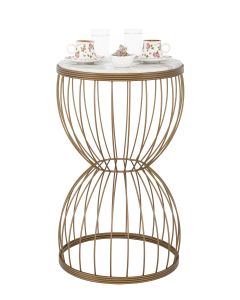 TBH-01 AB ΤΡΑΠΕΖΑΚΙ ΟΞΥΝΤΕ ΗΜΙΚΥΚΛΙΟ ΠΛΕΓΜΑ ΣΧΕΔΙΟ ΜΑΡΜΑΡΟ ARlight 7302006