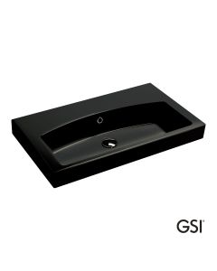 ΝΙΠΤΗΡΑΣ LOSANGA FLAT 75x42,5 (1 οπή+2 προχ.) GSI BLACK 7587-400