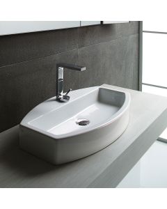 ΝΙΠΤΗΡΑΣ LOSANGA ELEMENT 70x40 (1 οπή+2 προχ.) GSI WHITE 7589-300