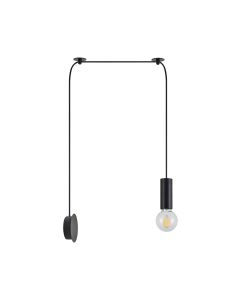 SE21-BL-4-NM1W ADEPT TUBE Black Matt Wall Lamp+ HOMELIGHTING 77-8809