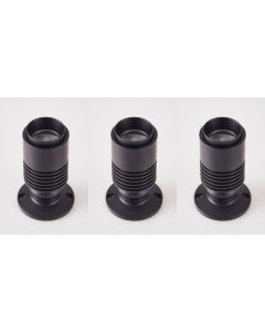 Σποτ Οροφής IP65 Μαύρο Ματ Movable & Zoomable SE-SPL-CMJ-BL-4K LED 3 LIGHT 3x2w 4000K Homelighting Joint 77-9259*3