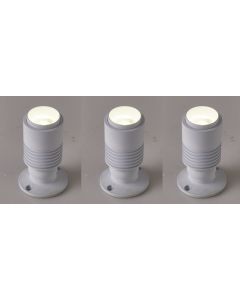 Σποτ Οροφής IP65 Άσπρο Ματ Movable & Zoomable SE-SPL-CMJ-WH-3K LED 3 LIGHT 3x2w 3000K Homelighting Joint 77-9260*3