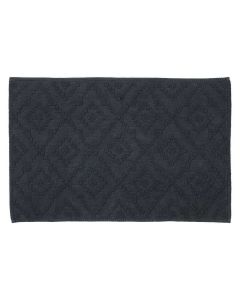 Πατάκι Μπάνιου Βαμβακερό 60x90cm Sealskin Aztec Dark Grey 800095