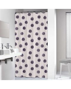 Mood 180x200 blue κουρτίνα μπάνιου πλαστική Sealskin  800145