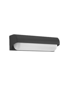 Απλίκα Επιτοίχια 26,1x7cm IP65 Led 10w 3CCT Antracite Inlight Erie 80203040