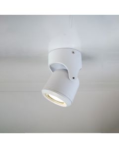 it-Lighting Crescent 1xGU10 Outdoor Spot White D:90x90x130mm 80206024