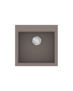 Νεροχύτης Κουζίνας 50x50cm Ένθετος Ερμάριο 50cm Γρανίτης Sanitec Ultra Granite 816-34-Sienna 