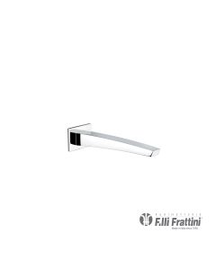 Στόμιο Επίτοιχο 18,4εκ. Luce Frattini Chrome 84897-100
