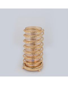 ΚΗΡΟΠΗΓΙΟ ΜΕΤΑΛΛΙΚΟ ΧΡΥΣΟ 15x30cm Eurolamp 752-24098