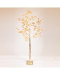 ΧΡΥΣΟΣ ΦΟΙΝΙΚΑΣ 1,8m, 4,5 ΜΕΤΑΣΧΗΜΑΤΙΣΤΗ, 140 ΘΕΡΜΑ ΛΕΥΚΑ MINI LED, ΠΡΟΕΚΤΑΣΗ ΠΑΡΟΧΗΣ 3m, IP44 Eurolamp 600-30586