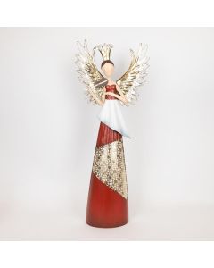 ΜΕΤΑΛΛΙΚΗ ΠΡΙΓΚΙΠΙΣΣΑ ΜΕ ΒΙΟΛΙ, 77.47cm Eurolamp 600-46486