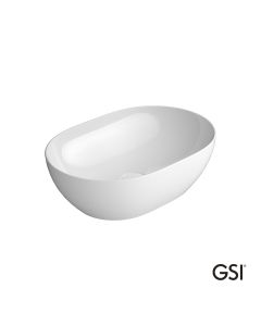 Νιπτήρας Πορσελάνης Pura 50x35 GSI White 8860-300