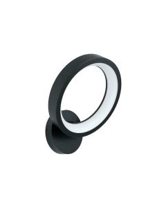 Eglo Marghera-Z Μοντέρνο Φωτιστικό Τοίχου με Ενσωματωμένο LED RGBW σε Μαύρο Χρώμα Πλάτους 20cm 900069