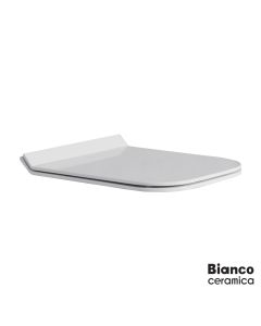 Κάλυμμα Λεκάνης ENZO Slim Slim Soft Close Bianco Ceramica White Matt 9100SC-301