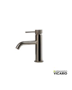 Μπαταρία Νιπτήρα με Βαλβίδα Clic-Clac Industrial Vicario Black Brushed 512010-410