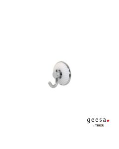 Άγκιστρο μπάνιου μονό ivy Geesa Chrome/White 1334630346-100300