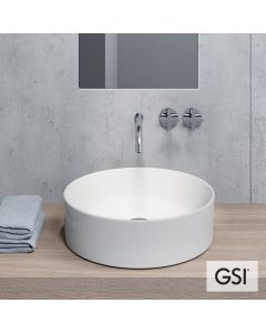 Νιπτήρας Πορσελάνης Kube-X Φ45 GSI White 9427-300