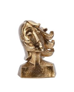 ΦΙΓΟΥΡΑ ΓΥΝΑΙΚΑ ΠΟΛΥΡΕΖΙΝ ΧΡΥΣΗ 19x14x26.8cm Eurolamp 819-01606