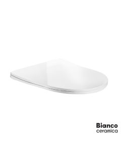Κάλυμμα Λεκάνης MY110 NR120 Slim Soft Close, Bianco Ceramica White 9600SC-300