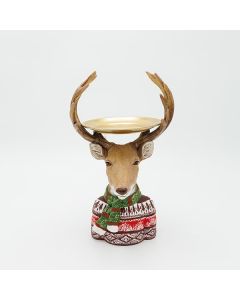 ΤΑΡΑΝΔΟΣ ΠΟΛΥΡΕΖΙΝ, ΜΕ ΠΙΑΤΕΛΑ, 16.5x26cm Eurolamp 600-46850