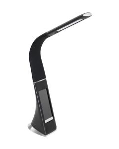 Επαναφορτιζόμενο Φωτιστικό Γραφείου Μαύρο με Εύκαμπτο Βραχίονα 5000K 430lm Ρυθμιζόμενο Touch Eglo Cognoli 97914