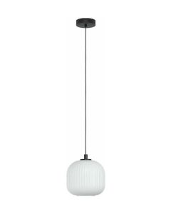 Eglo Mantunalle Μοντέρνο Κρεμαστό Φωτιστικό Μονόφωτο με Ντουί E27 σε Λευκό Χρώμα 99366