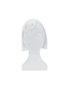 ΦΙΓΟΥΡΑ ΓΥΝΑΙΚΑ ΠΟΛΥΡΕΖΙΝ ΛΕΥΚΗ14x12x26.3cm Eurolamp 819-01607