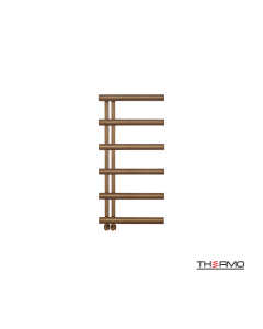 Θερμαινόμενη Πετσετοκρεμάστρα μπάνιου Inox ACCENT 100x50 Antique Brass ACC10050-221