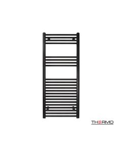 Θερμαινόμενη Πετσετοκρεμάστρα μπάνιου ALTO 120x50 Black Matt ALT12050-400