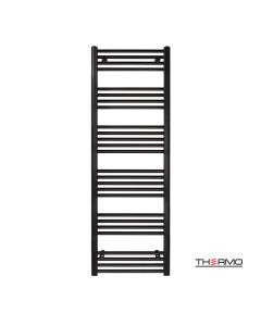 Θερμαινόμενη Πετσετοκρεμάστρα μπάνιου ALTO 150x50 Black Matt ALT15050-400