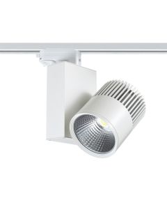 WHITE LED TRACK LIGHT 30W 4000K 4WIRES 36° 2250LM 230V Ra80 ACA BIENAL3040W4