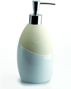 Ντισπενσερ Κεραμικό Λευκό Bronze Art Επικαθήμενα BK01-05-15