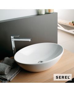 Νιπτήρας Πορσελάνης 55x41 SEREL White CH33-300